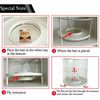 Trap Ranch Fly Cage Reusable Fly Catcher Killer Net Pest Bug Insert Auto Catch