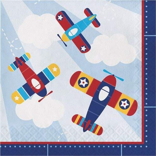 Creative Converting Luncheon Napkin, 6.5", Multicolor