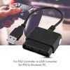 Ejoyous Controller Adapter, PS2 to PS3 Controller Converter to USB for PC or PS3 PS1 Wired Wireless Controller, Compatible WIN98 ME 2000 XP Vista WIN7