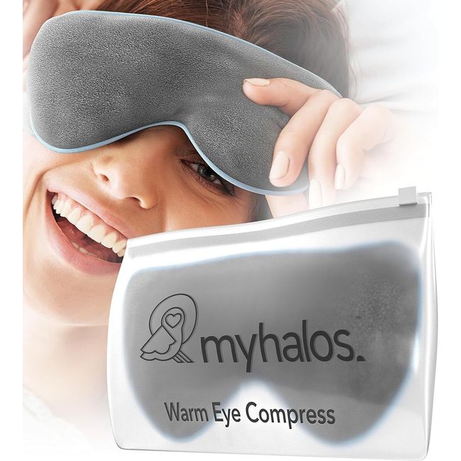 Microwave Activated Warm Eye Compress for Dry Eyes, Blepharitis & Stye Eye Tr...