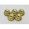 5 brass 5/40 thread 7/16 OD Early Champion Spark Plug Thumb Nuts Gas Engine #002