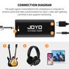 JOYO Mini Guitar Audio Interface Pocket Internal Recording Sound Card Portable
