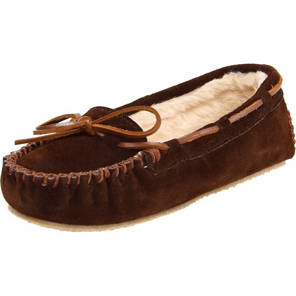 Minnetonka CALLY Women's Moccasin, chocolate