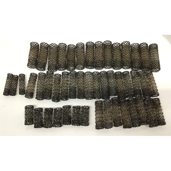 Wire Brush Rollers Vintage Lot of 40+ with Pics