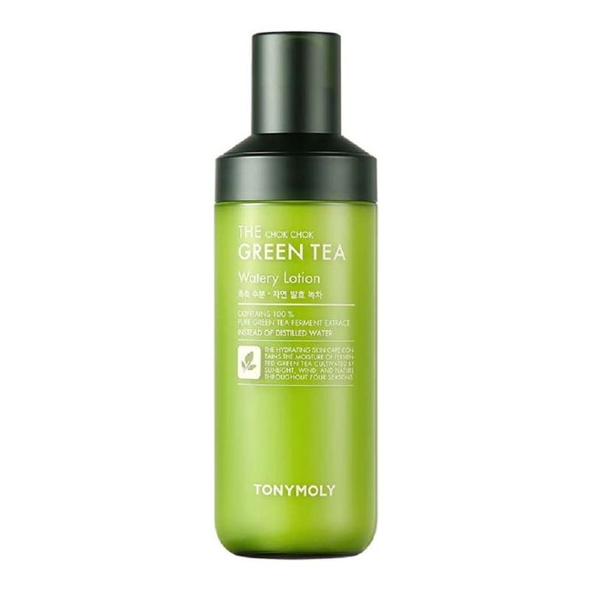 TONYMOLY The Chok Chok Green Tea Watery Lotion, 160 Milliliter (Pack of 1)