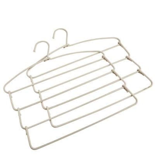 lakeland 2 Suede Covered Trouser Hanger