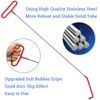 PEPEYYML 5th Wheel Pin Puller, 68 Inch Solid Steel Rod, Fifth Wheel Pin Puller - J-Hook