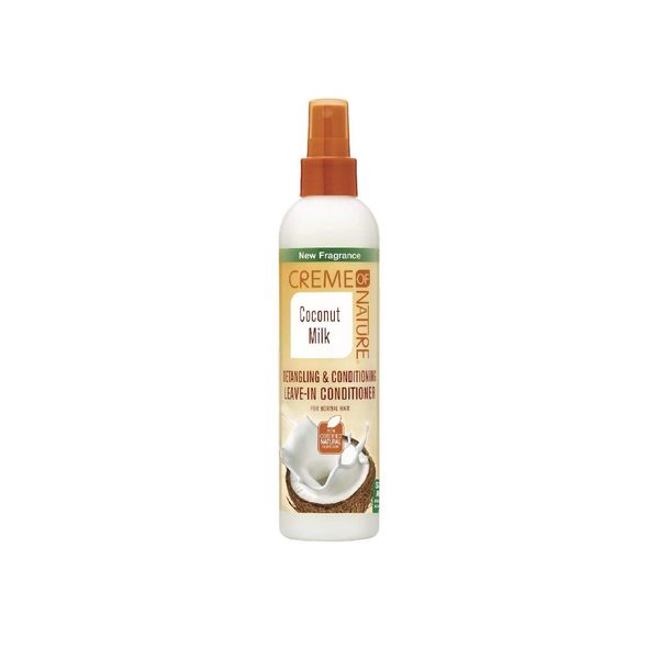 Crème der Natur Coconut Milk Leave In Conditioner, 8,45 Oz