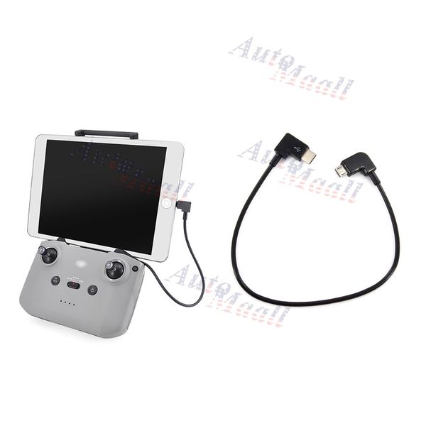 OTG Data Cable for DJI Mavic Air 2 RC Remote Control Type-C to Android Micro USB