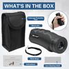 10X25 Monocular Telescope – Outdoor Mini Pocket Monocular Compact Monoculars for