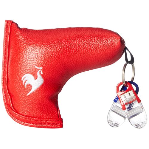 Coq Sportif QQBTJX03 Men's Golf Putter Cover Catcher, Stylish, RD00 (Red)
