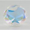 Rainbow Glass Diamond Shaped Paperweight Home Office