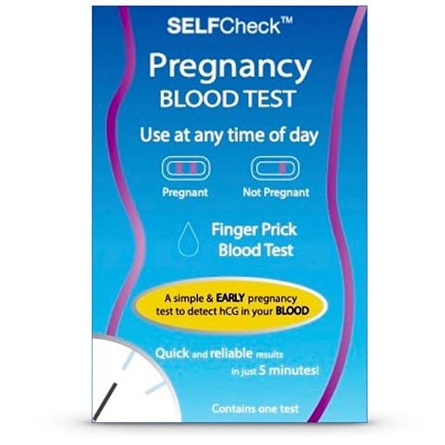 SELFCheck Pregnancy Blood Test
