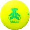 Wilson BEAR4 Dozen Yellow Golf Balls