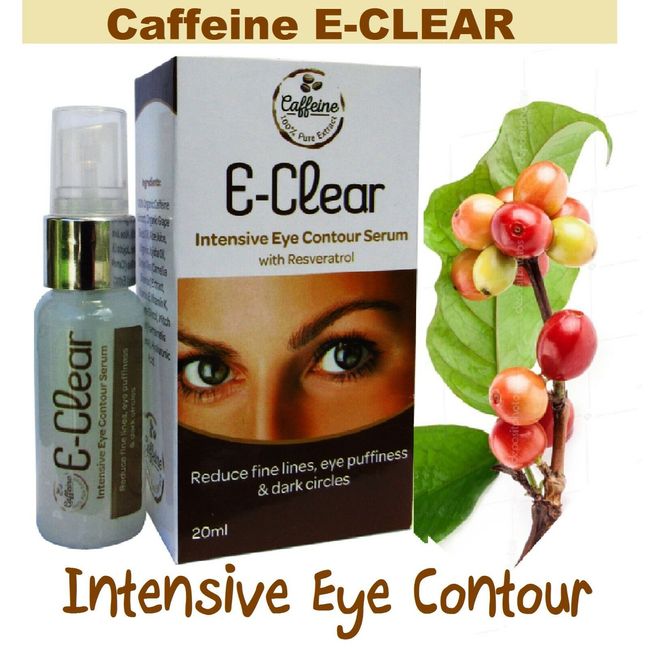 Coffee bean caffeine 20ml Hyaluronic Acid Intensive Eye Serum Dark Circles Puffy