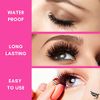 Magnetic Eyelashes Natural Look - 10 Pairs False Eyelashes Magnetic Eyeliner and Lashes Kit | Reusable Magnetic Lashes Set with Tweezers | No Glue, Waterproof Magnetic Eyeliner (10 Pack)