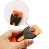 Scraper with 20 Pcs Plastic Replacement Blades Removal Scraper Tool Set for Remove Glass Window Car Paint Sticker Glue