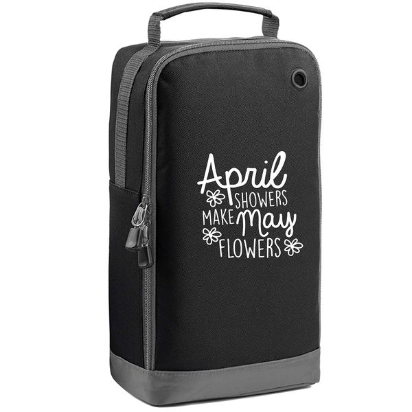 Flox Creative Black Sports Shoe Bag Testing on this one 1332cpp Horizontal Print