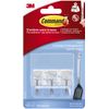 Command 17067CLR Mini Plastic Hooks 230 g Pack of 3 + 4 Strips Transparent