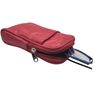AKSHIDE Genuine Soft Leather Spectacles Case/Glasses Case/Glasses Pouch-Gc3 (D. Red)