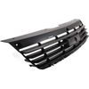 Bumper Grille For 2006-2008 Chevrolet Malibu Upper Black Shell Insert 15266336