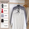 2 Pack Magic Hangers Space Saving Hangers Closet Space Saver Hanger Organizer