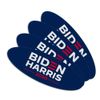 Biden Harris 2020 Double-Sided Oval Nail File Emery Board Set 4 Pack