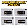 HD Switch - 4 Pack - 12V Relay fits Scag 483013 with Diode - Weatherproof - LED Indicator Upgrade