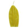 Large 23cm Green Candle Banana Leaf Table Centrepiece Present Tropical Flower