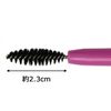 Shishida Seishindo MP-320 Makeup Brush, Eyebrow Brush & Screw Brush, Made in Japan, Pink