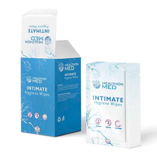 HEALTONMED Intimate Hygiene Wipes (10 counts)