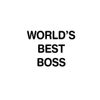 Grindstore World's Best Boss Mug for Tea or Coffee White
