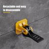 100X Tile Leveling System Kit Reusable Tile Spacer Wall Floor Clips Tool Set
