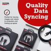 rhinocables - USB C Sync & Charge Cable | Fast Charging & Media Sync | Braided for Durability | Compatible with tablets, MacBook, Huawei | Black, 0.5m