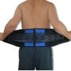 NeoPhysio Neoprene Double Pull Lower Back Support Lumbar Brace = 3XL