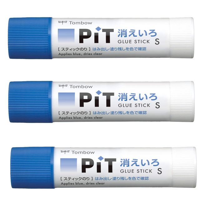 tonbo鉛筆 Stick Glue Disappear Iro pit S HCA – 314 3 Pieces