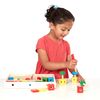 Melissa & Doug Wooden Construction Building Set in a Box (48 pcs)