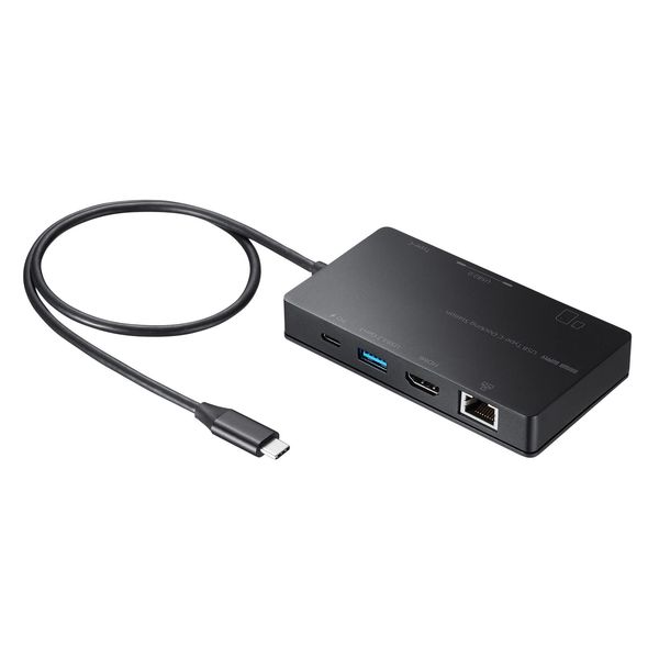 Sanwa Supply USB Type-C Docking Station USB-DKM3BK