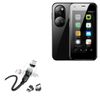 BoxWave Cable Compatible with Sudroid Mini Smartphone - MagnetoSnap AllCharge Cable, Magnet Charging Cable USB Type-C Micro USB - Jet Black