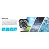 5MP Wireless WIFI Camera 3X Optical Zoom Microphone IP Weatherproof Dome Camera