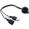 DC 5V 2A PIR Motion Activated Mini Body Sensor Switch with USB Interface Cable for LED Strip Light (Without Light Sensor, Black)