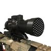 Killflash Hex Anti-Reflection Device Compatible with Vortex Spitfire 3X Prism Scope (Forest Green - Open Center)