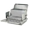 Automatic Chicken Feeder Galvanized Steel Poultry Feeders, 25 Lbs of Feeds
