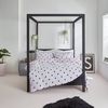 Sassy B Spot on Polka Single Duvet Set Black/White