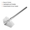 sourcing map Inside Corner Trowel 3.5 Inch Drywall Corner Tool Stainless Steel Corner Shaping Tool 2pcs