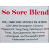 10 ml So Sore Muscle Relief Essential Oil Blend