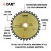 DART PMC1652040 Circular Saw Blades, Silver