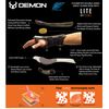 Demon United Flexmeter Double Sided Wrist Guards -Integrated with D3O Impact Technology-Sold as Pair (Medium)