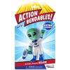 NJ Croce Action Bendables Alien, Figure, 4-Inch