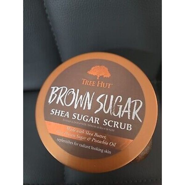 Tree Hut Brown Sugar Essential Oil Shea Sugar Scrub 18oz